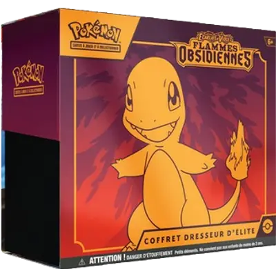 Coffret Dresseur d'Élite Flammes Obsidiennes